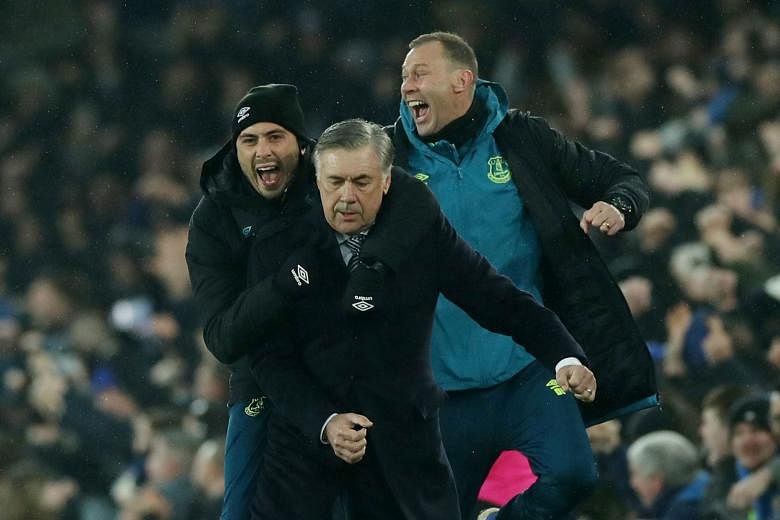 Sepak Bola: Ancelotti mendapat awal kemenangan saat Everton mengalahkan Burnley