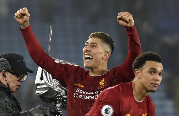 Sepak bola: Firmino mencetak dua gol saat Liverpool menghancurkan Leicester untuk unggul 13 poin