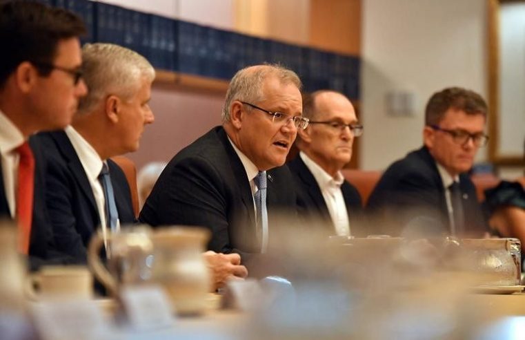 PM Australia Scott Morrison mengatakan menghilangkan bahaya sama pentingnya dengan mengurangi emisi