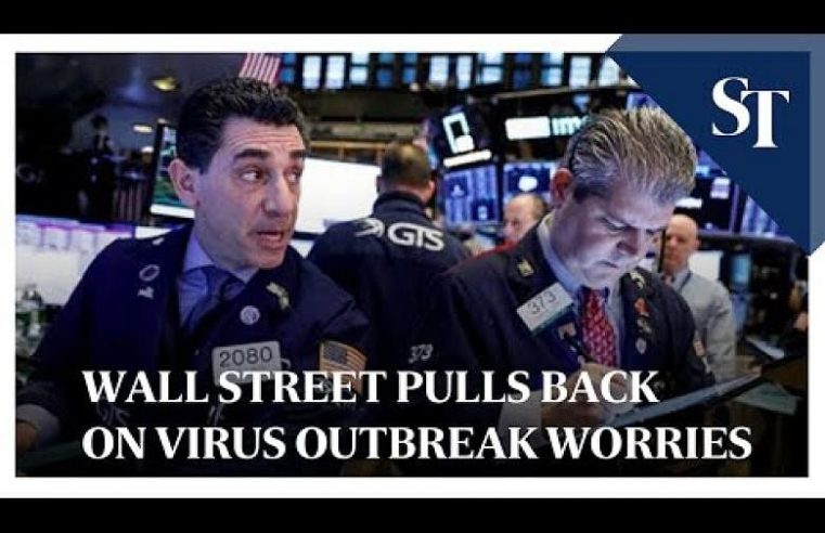 Saham Wall Street jatuh karena virus China menyebar ke AS