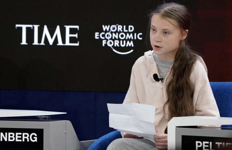 Greta Thunberg mengecam kelambanan perubahan iklim saat Davos menunggu Trump