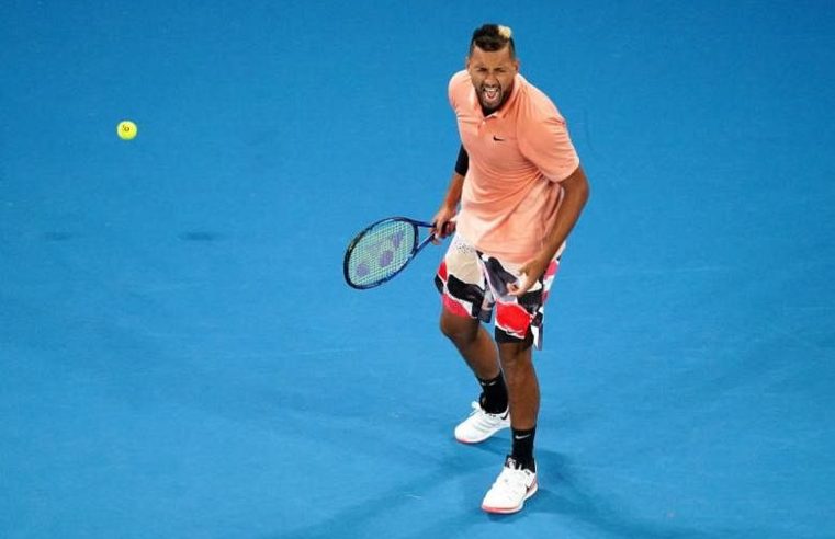 Tenis: Krisis kebakaran semak mendinginkan temperamen Nick Kyrgios yang terkenal kejam