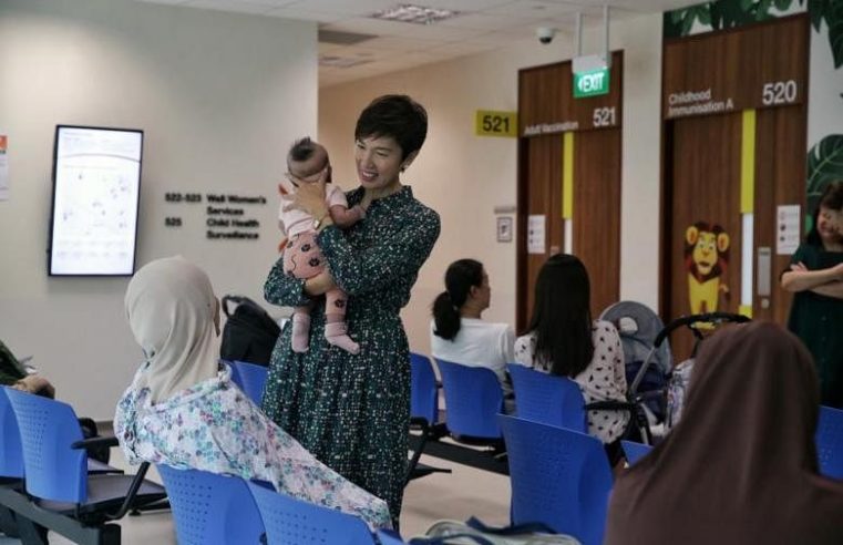 Peluncuran pusat kesehatan dengan pemeriksaan kesehatan yang ditingkatkan dan dukungan untuk ibu dan anak kecil